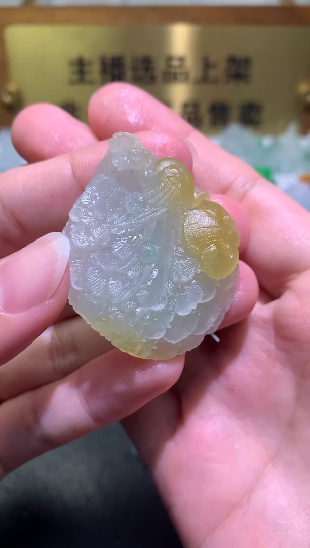 未镶嵌定制翡翠雨*月毛货