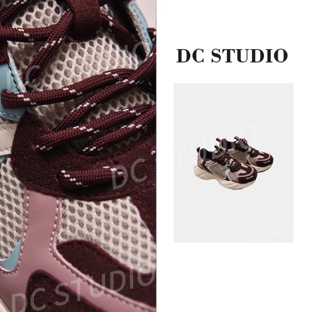 DC STUDIO【偏爱】2025四季款时尚百搭ins厚底网面女士休闲鞋