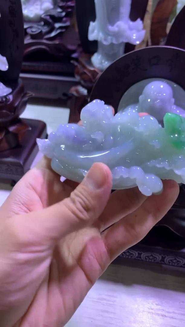 【闪购商品】翡翠摆件未镶嵌翡翠摆件