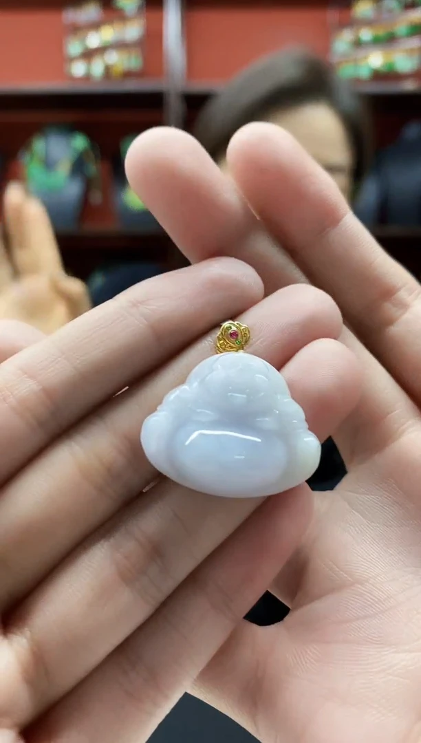 颈饰未镶嵌翡翠吊坠