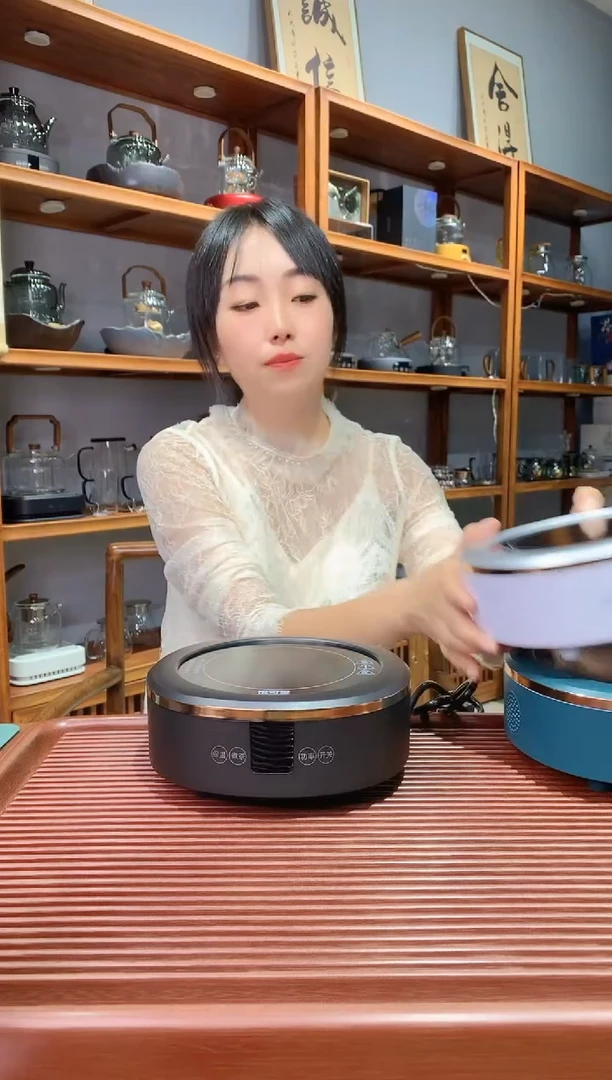 水晶玻璃无盖款悦可堂黑色