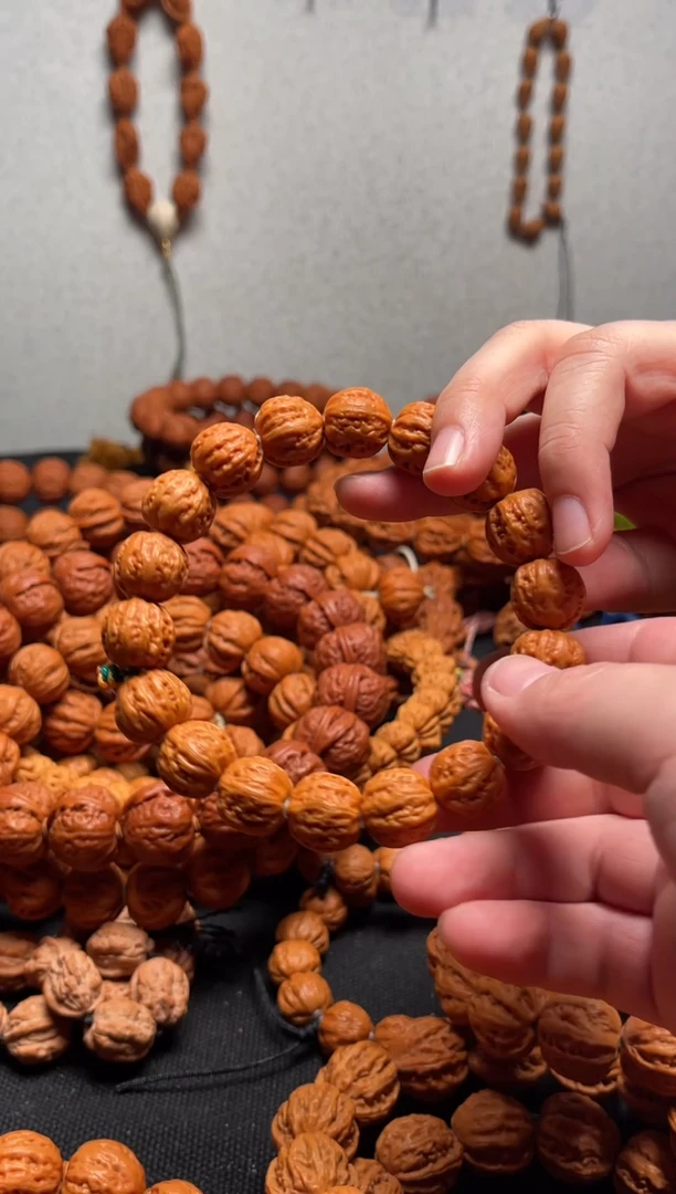 【闪购商品】文玩核桃手串1.6京八棱