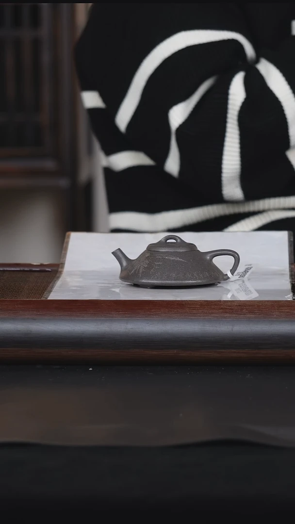 【闪购商品】紫砂茶壶34天青合瓢