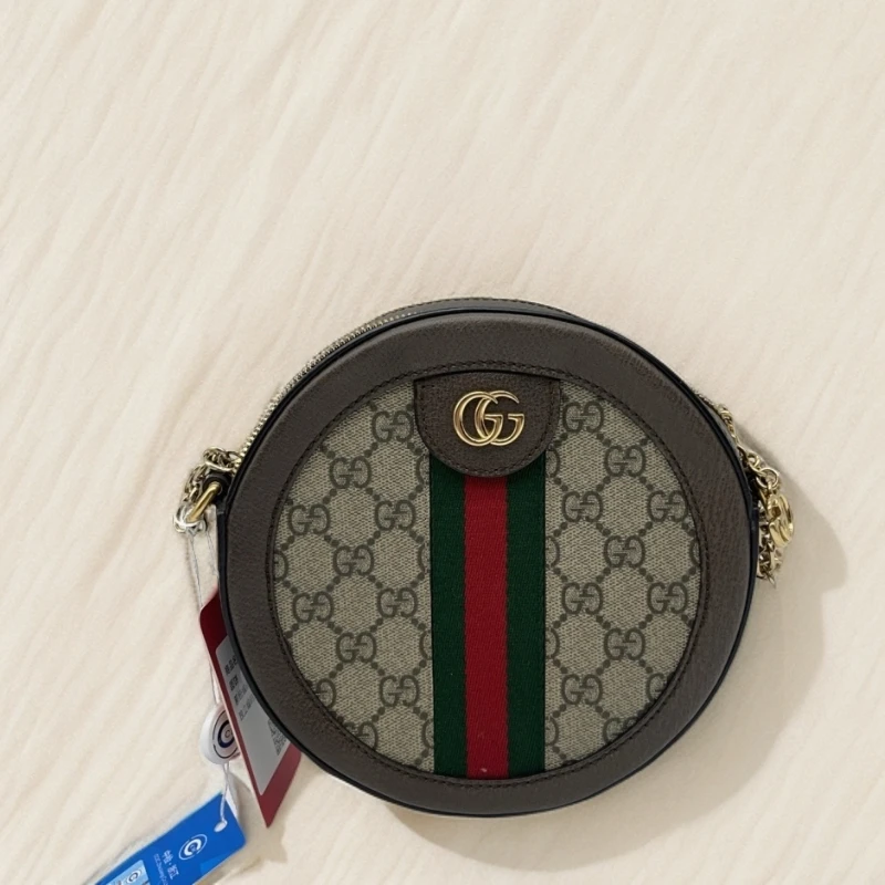 95新 GUCCI/古驰  老花圆饼  1602 9743