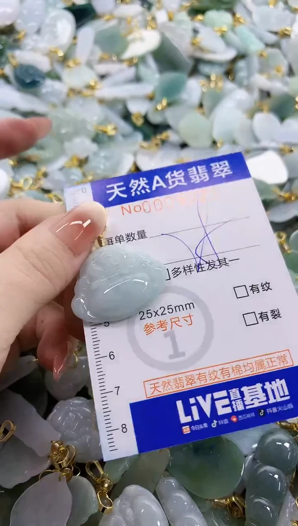 颈饰未镶嵌翡翠天然A货翡翠