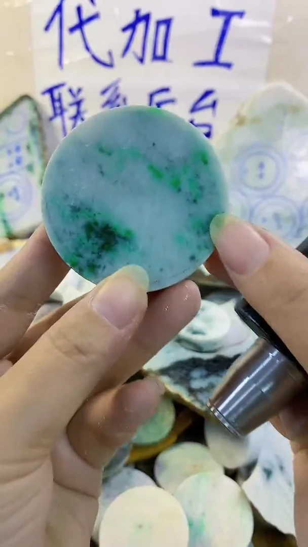 裸石翡翠纯天然A货翡翠233