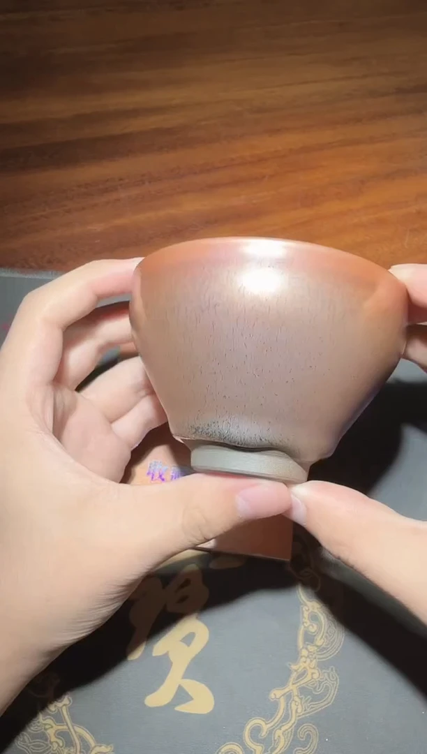 茶盏黄宝庆柴烧盏37