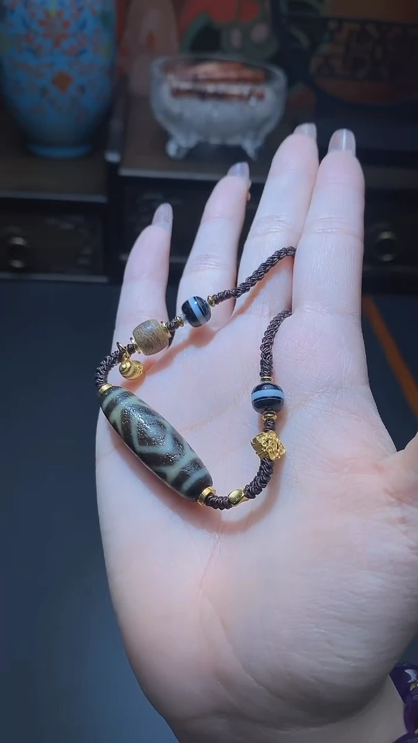 【闪购商品】玛瑙/玉髓颈饰未镶嵌金蟾星辰td锁骨链