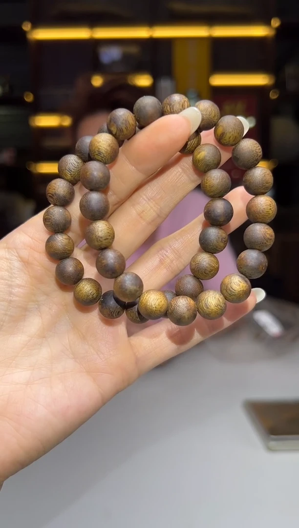 沉香沉香碎屑917号红金猊1.0圆珠单圈碎屑香粉多样性发一9