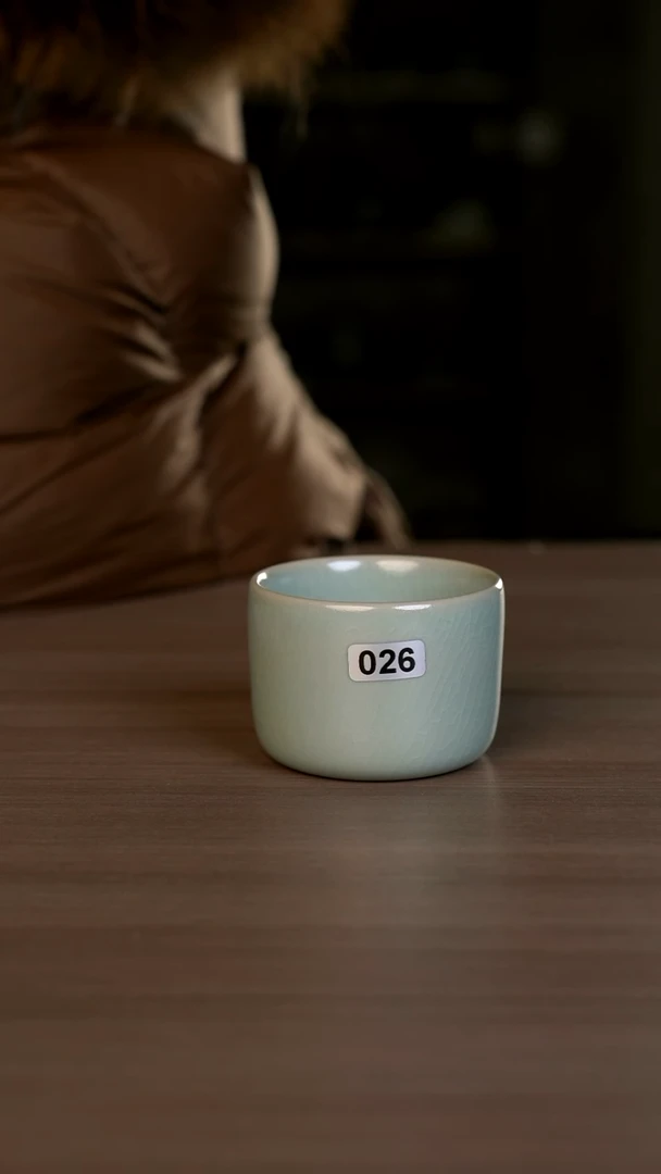 【闪购商品】杯026号仿古扳指杯微瑕开片