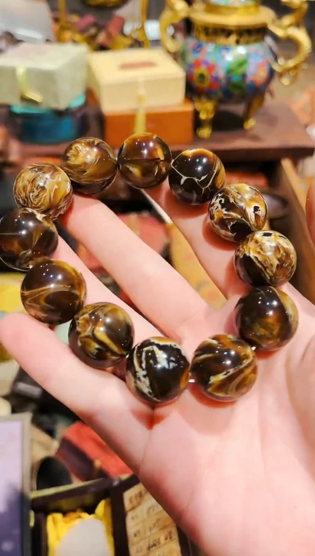 【闪购商品】琥珀（根珀）颈饰未镶嵌 七七精品专属链接52