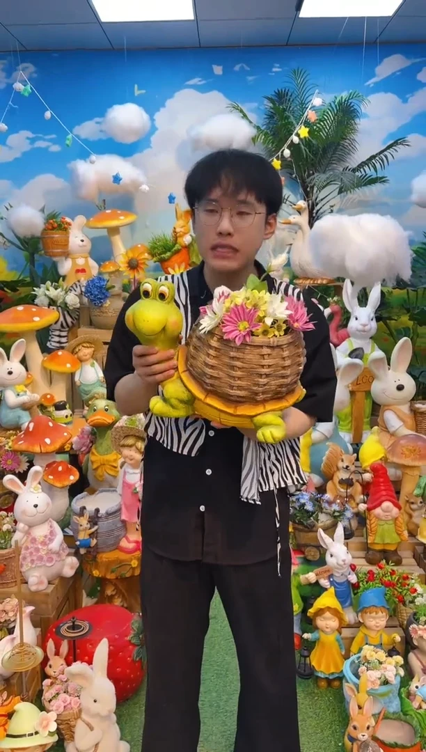 乌龟花盆