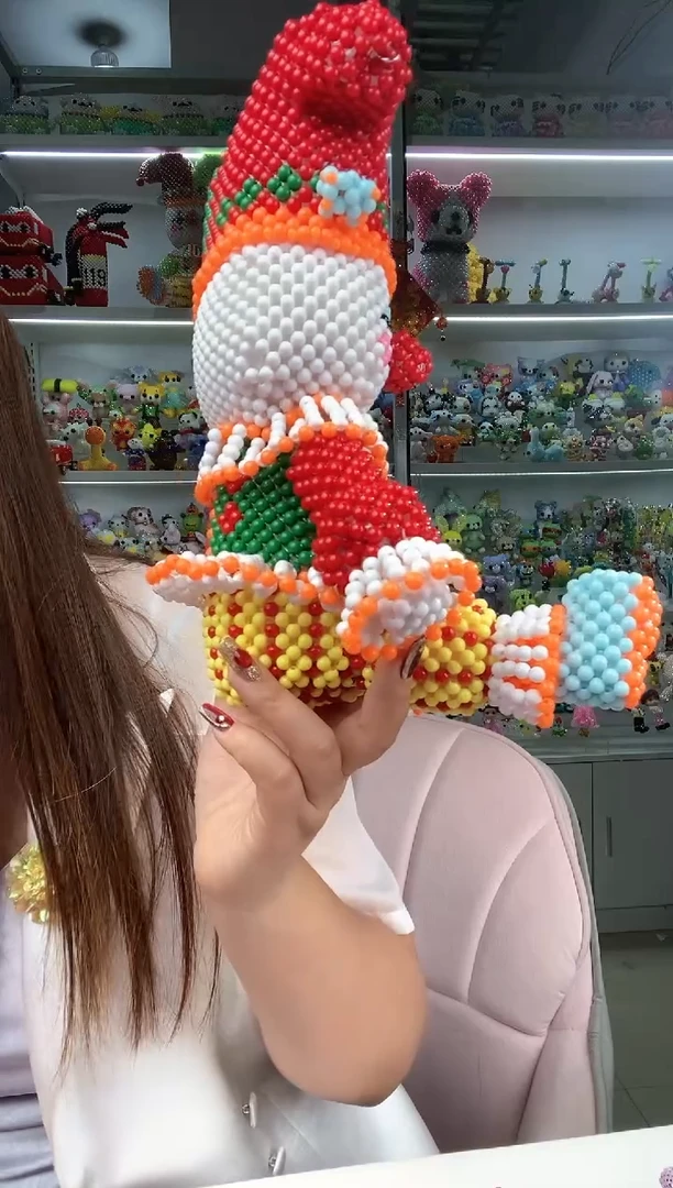 玻璃1557小丑卡8马贝彩加卡6糖果材料包1套