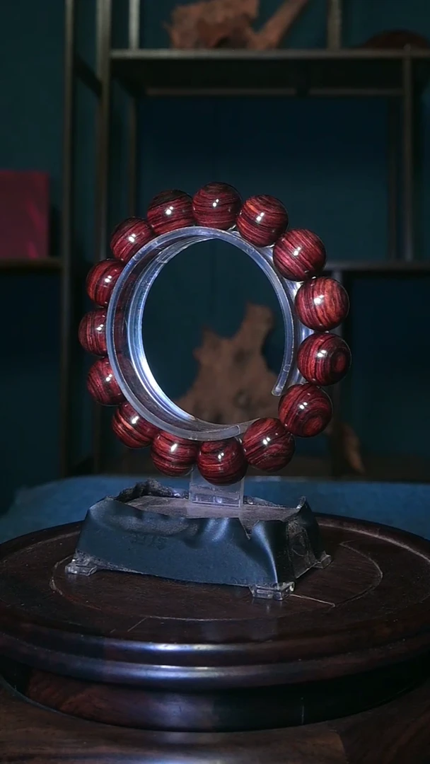 手串/手链黄花梨/降香黄檀海南黄花梨老料紫红油梨15