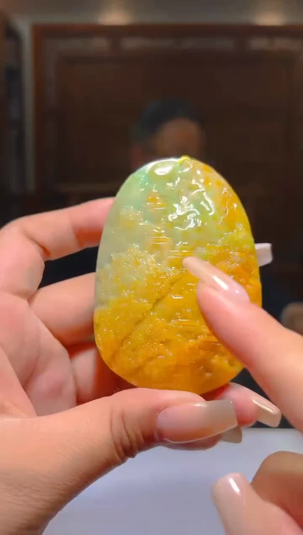 未镶嵌定制翡翠15/1120/L/山水