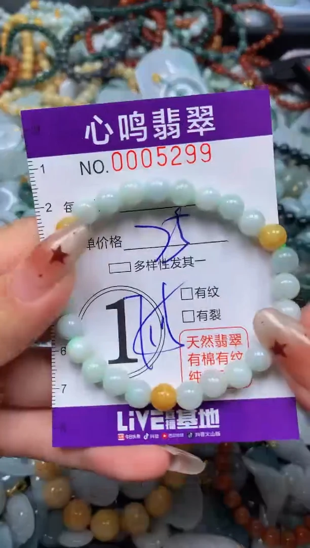 翡翠未镶嵌颈饰闪购005299