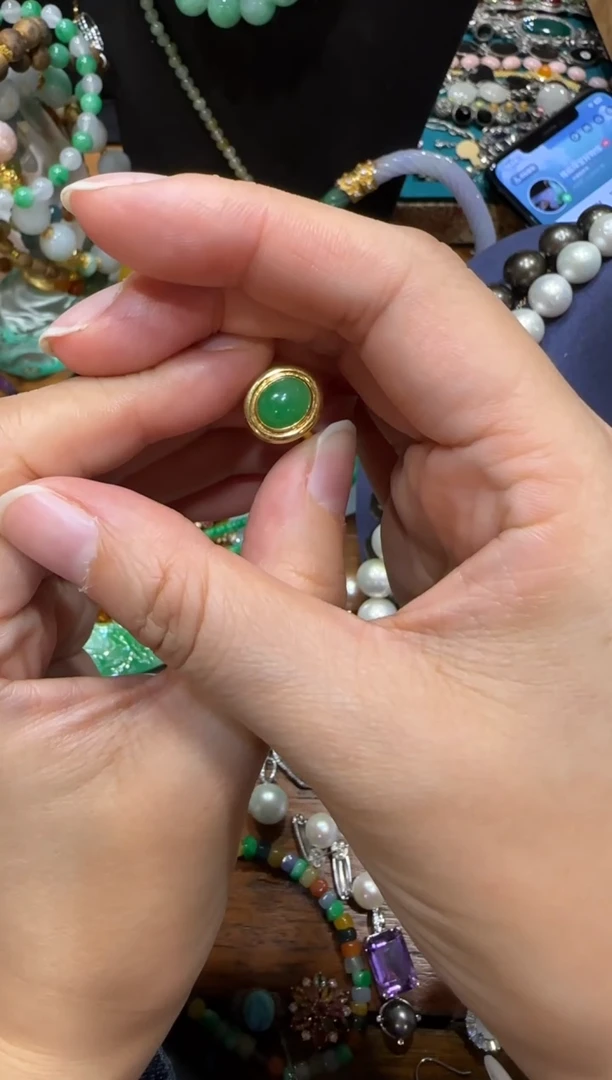 未镶嵌戒指翡翠翡翠