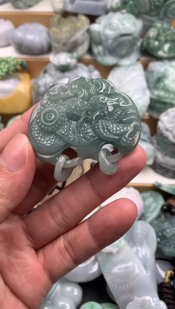 吊坠(不含链)未镶嵌翡翠1
