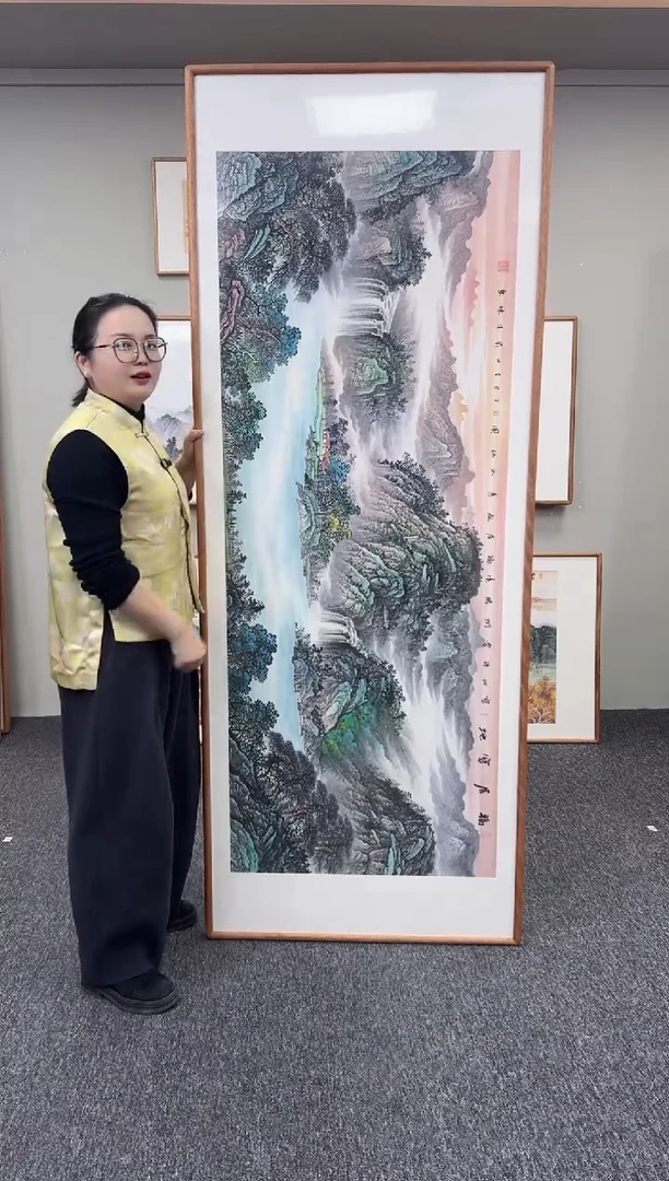 国画福居宝地210*80