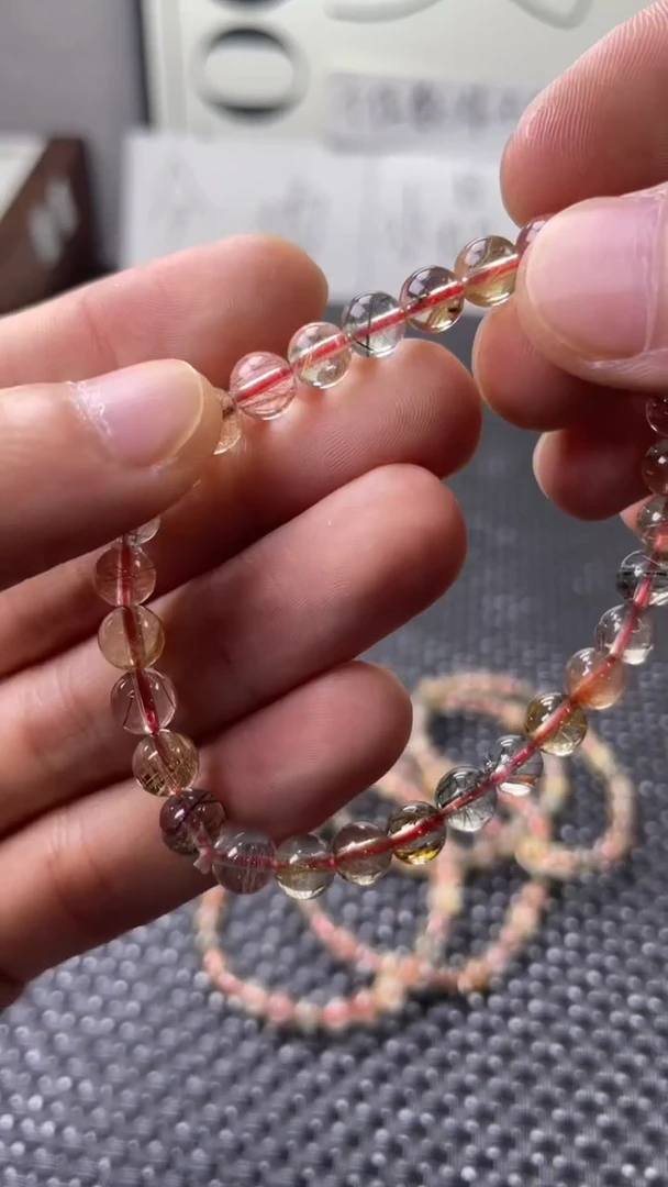 未镶嵌手链烟晶/随机发