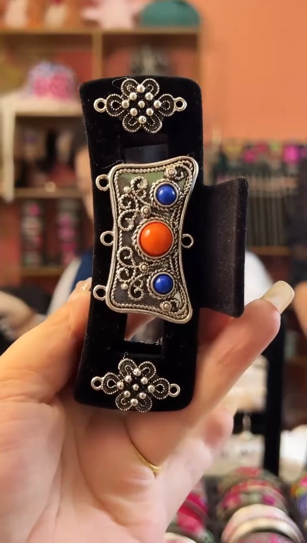 织绣艺枝独绣老绣饰品173