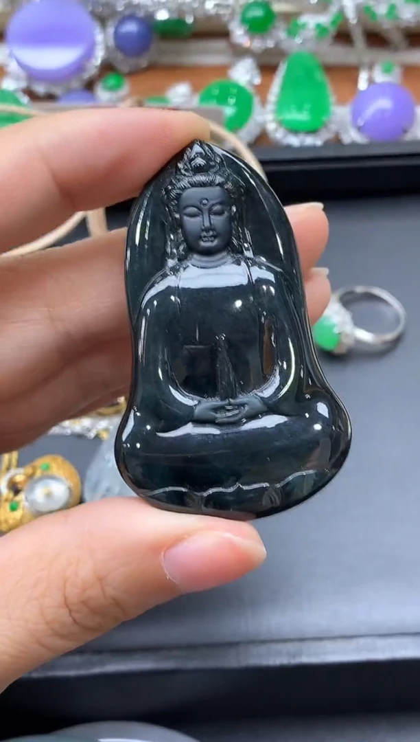 颈饰未镶嵌翡翠521-中国好珍宝