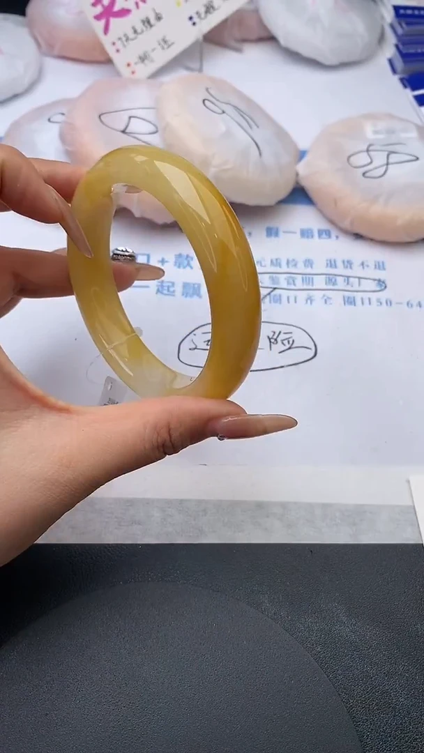 未镶嵌手镯石英质玉w209-HB60+