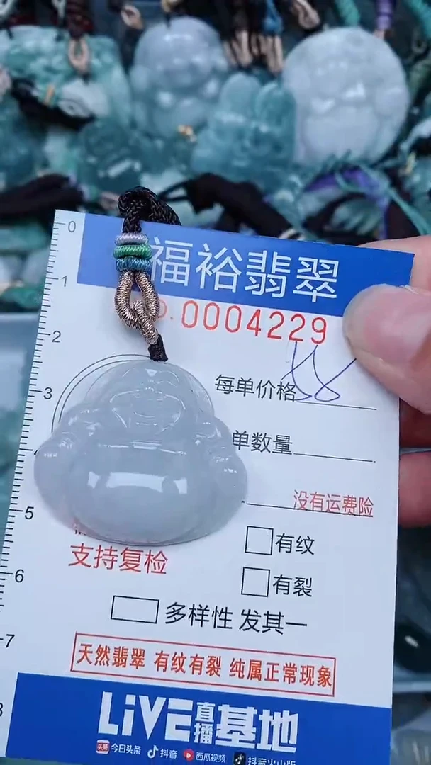 【闪购商品】翡翠颈饰未镶嵌...0004229