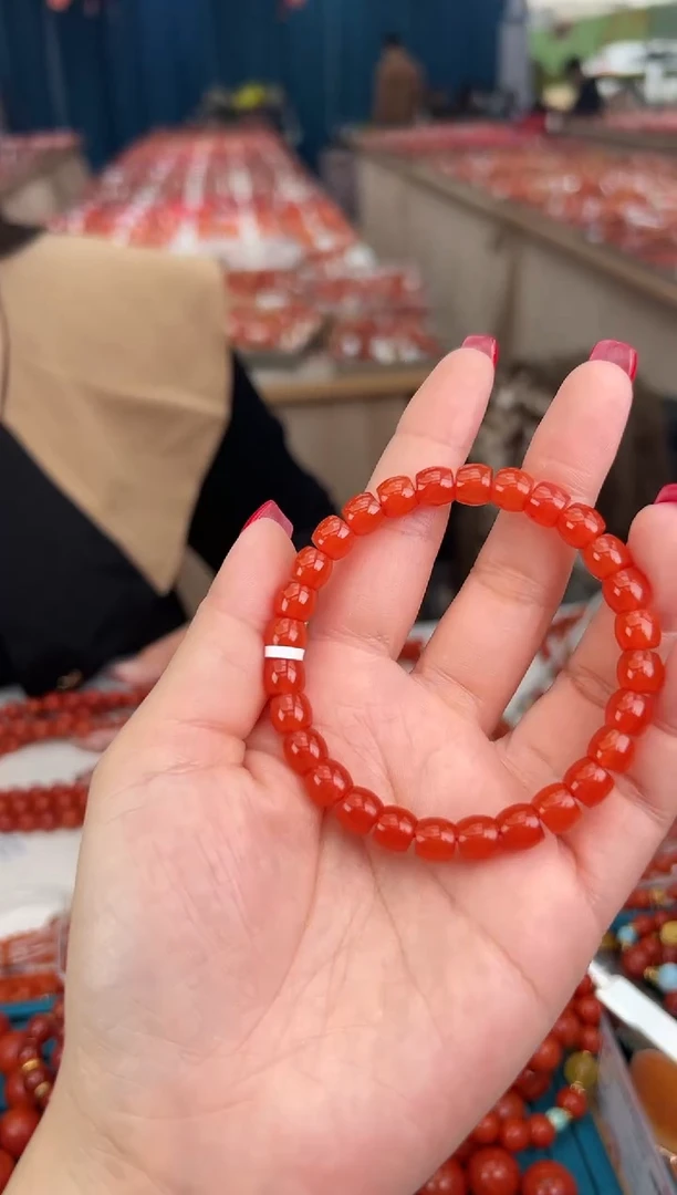【闪购商品】南红玛瑙珠串未镶嵌多样发其一/7/83260403