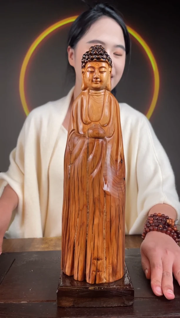 柏木（崖柏）手工摆件,先抢先得! 编号:40