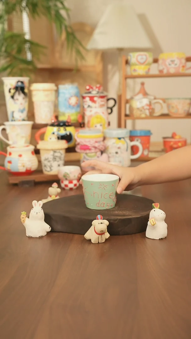 摆件景德镇原创手作陶瓷