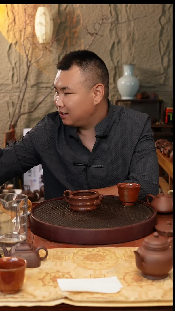 茶壶紫砂原矿手工制作