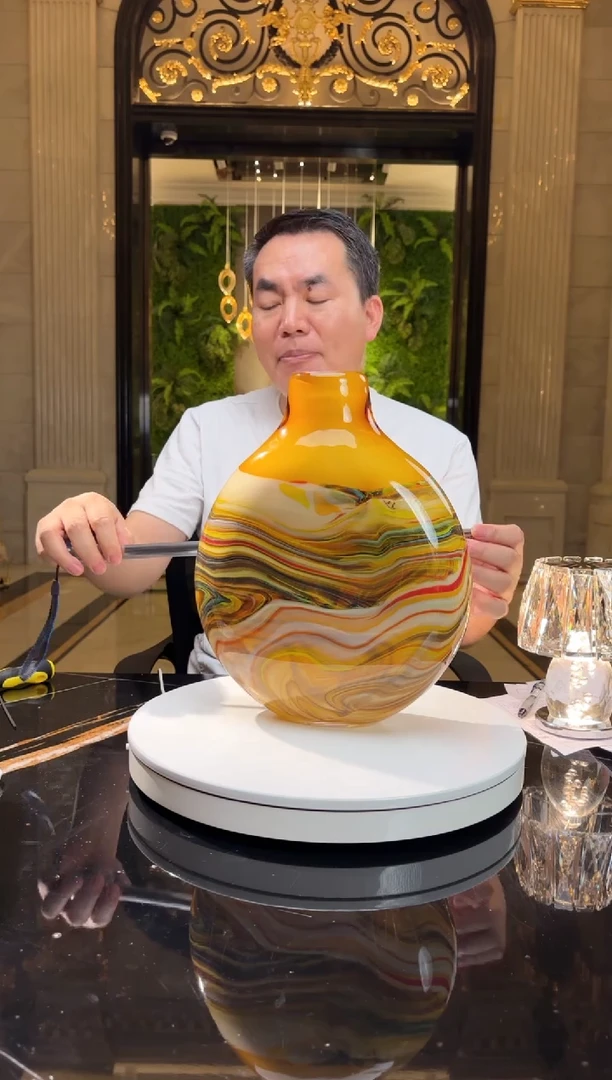 摆件豆**麻琉璃艺术摆件R152