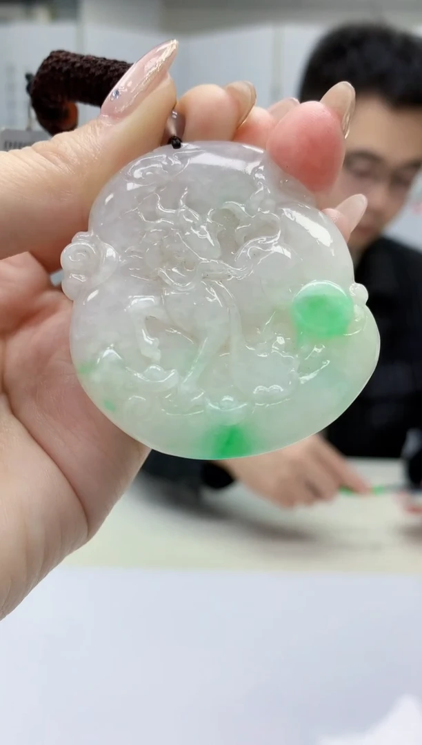 【闪购商品】定制翡翠未镶嵌5153jw-毛货挂件32