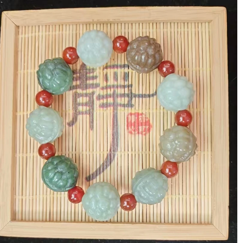和田玉富甲天下手串0337
