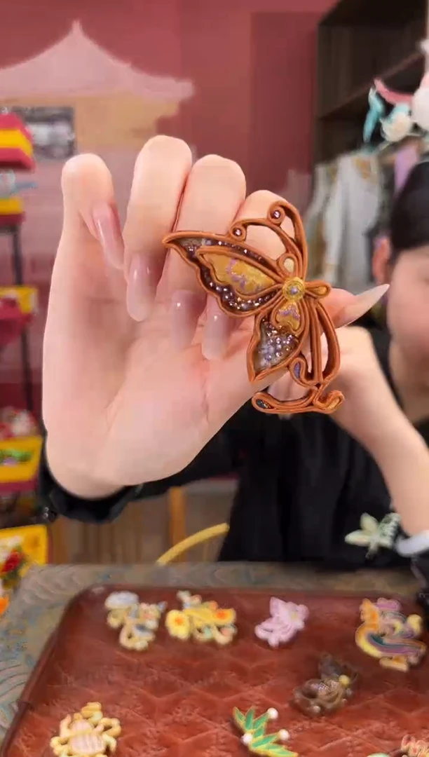 【闪购商品】刺绣苏绣世家非遗手工（胸针）