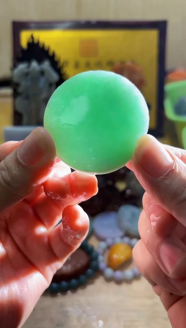 未镶嵌挂件翡翠A货常星6092