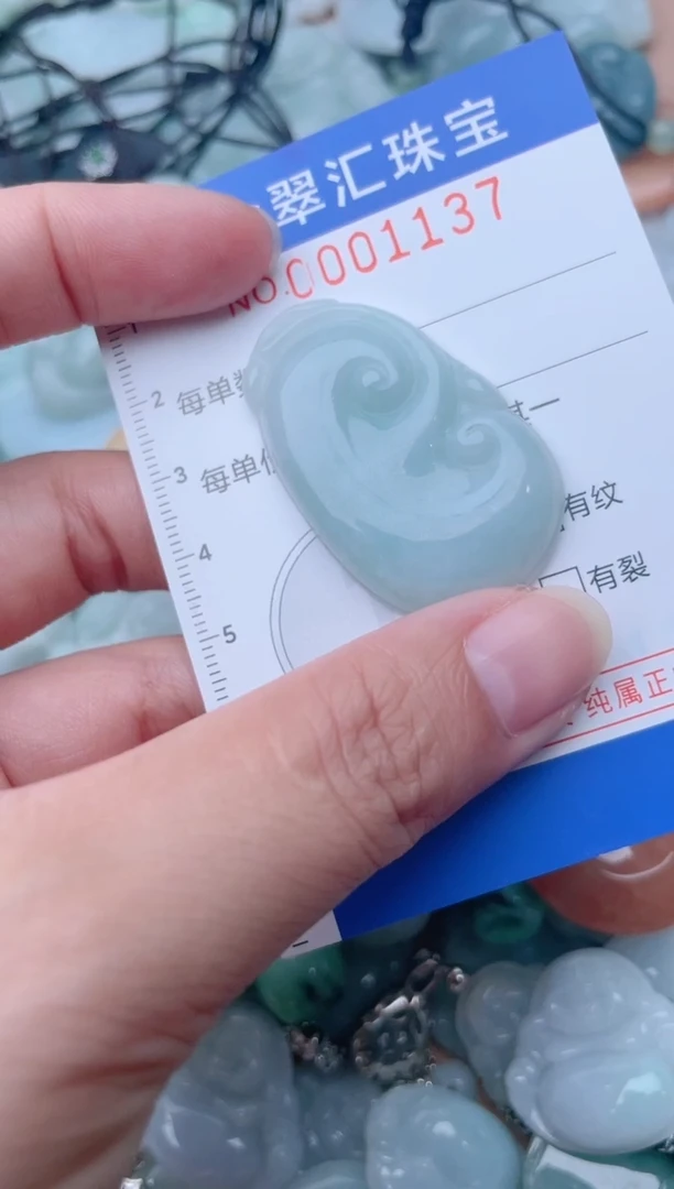 颈饰未镶嵌翡翠1137