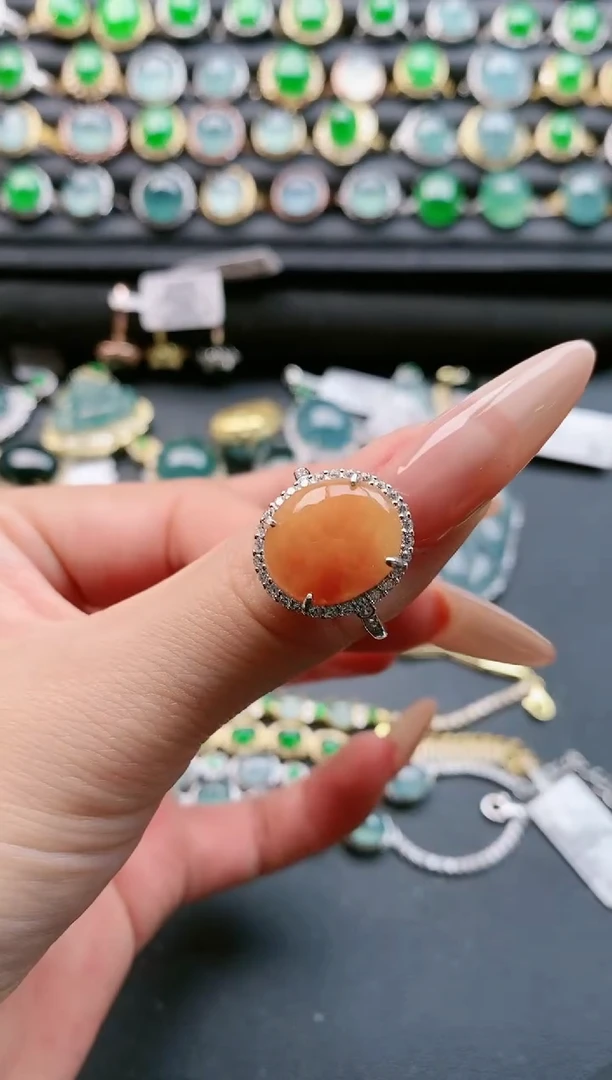 【闪购商品】翡翠戒指银S925镶嵌111111