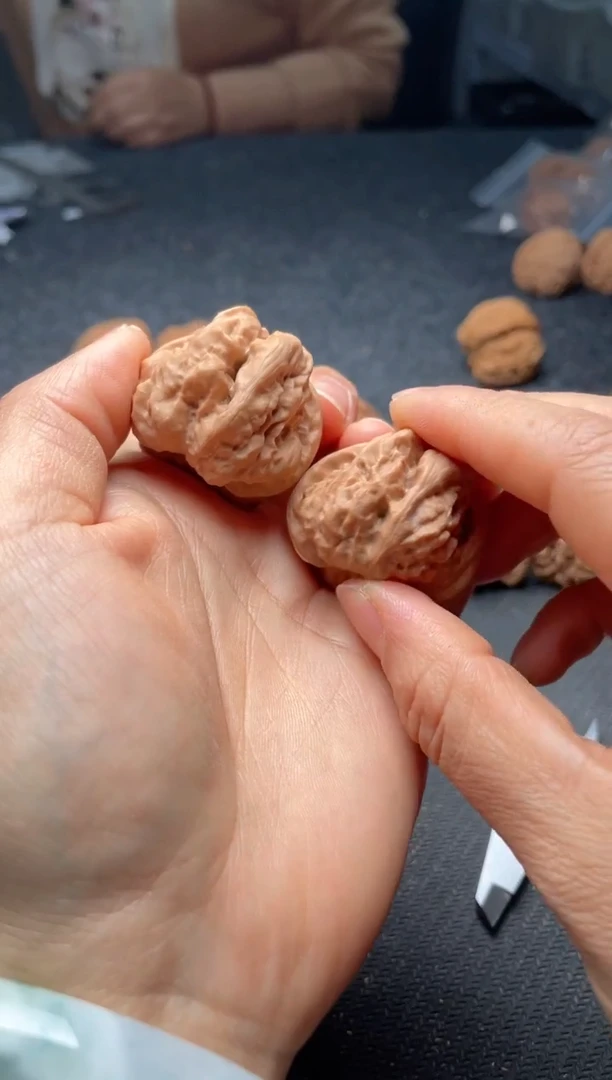 把件文玩核桃w298  蛤蟆头36尺