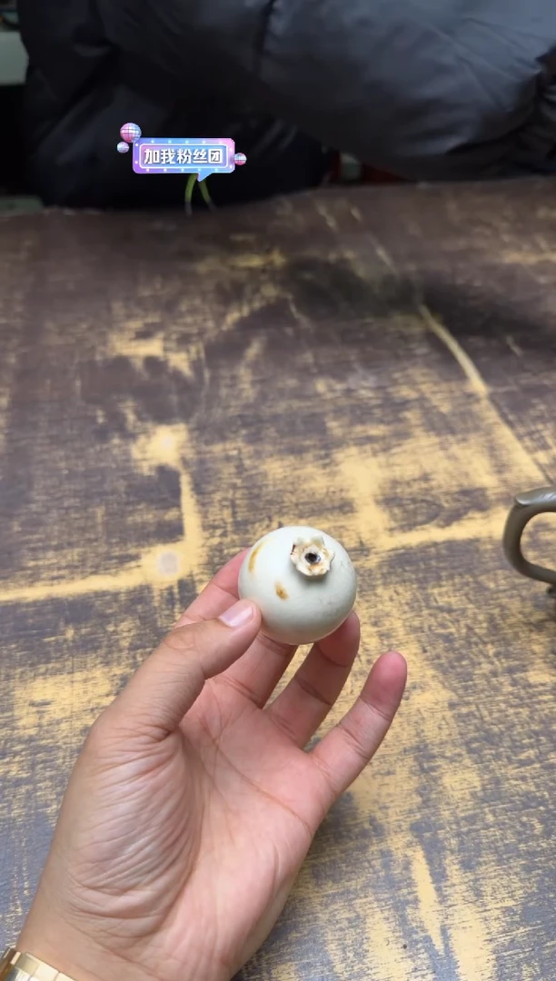 M****.霖松堂草木灰釉石榴香插