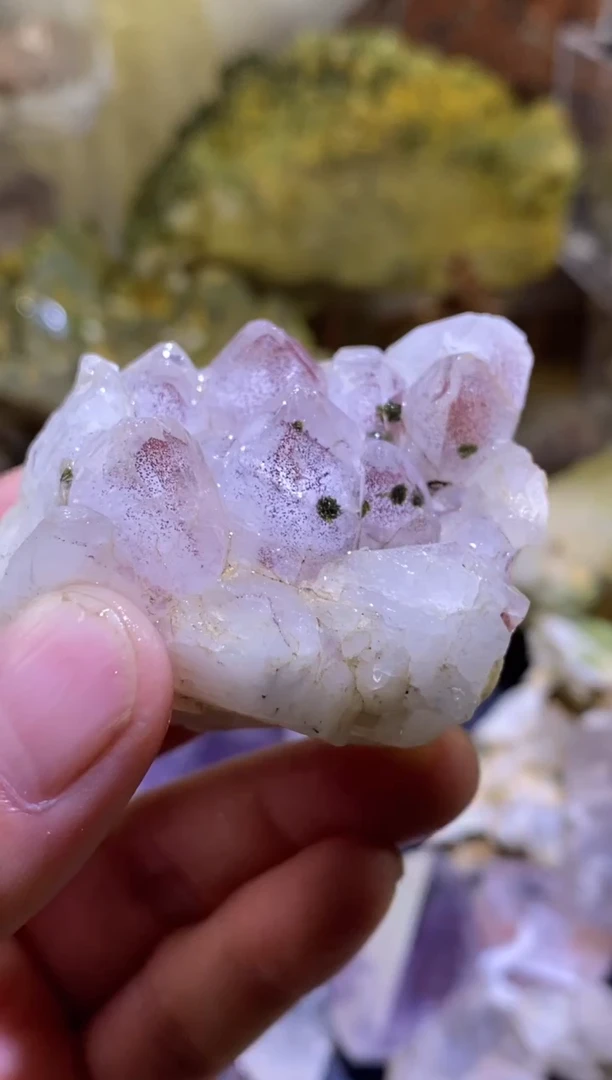 未镶嵌珠宝半成品水晶26号86g四川超七花园水晶