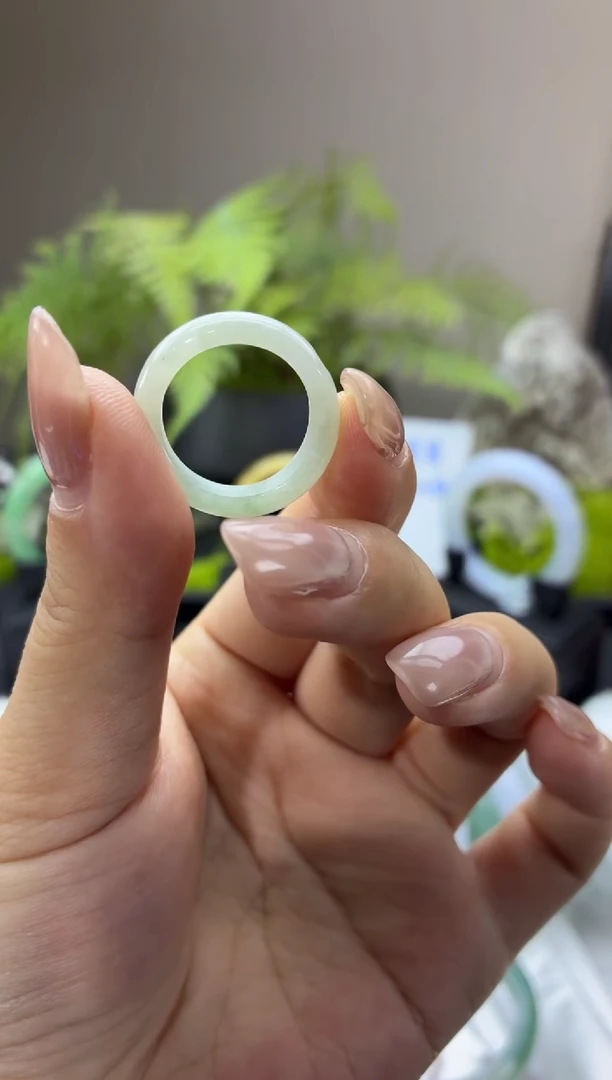 未镶嵌挂件翡翠天然翡翠戒圈