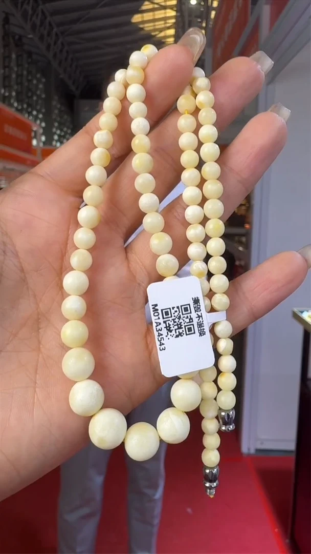 未镶嵌颈饰琥珀上海国际珠宝展假一罚十