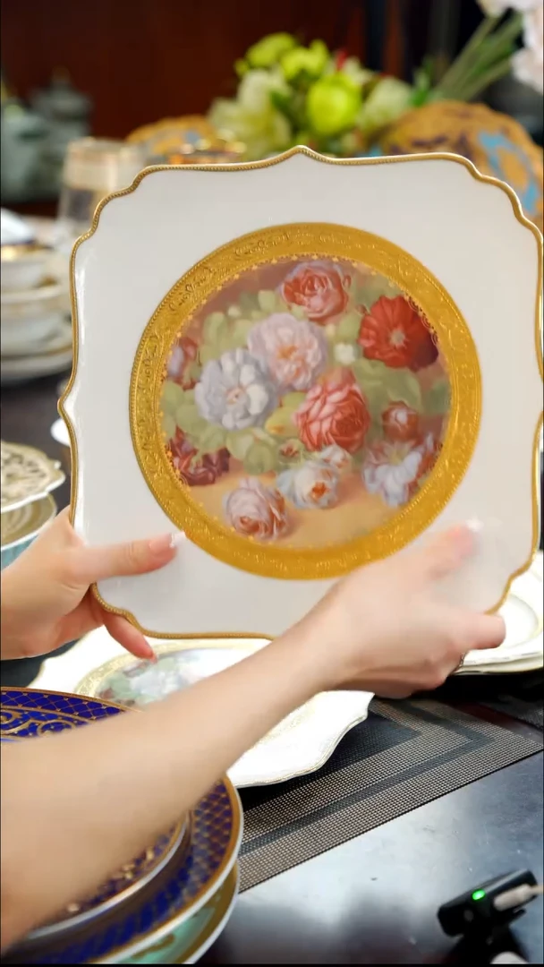 瓷片11英寸平盘1个