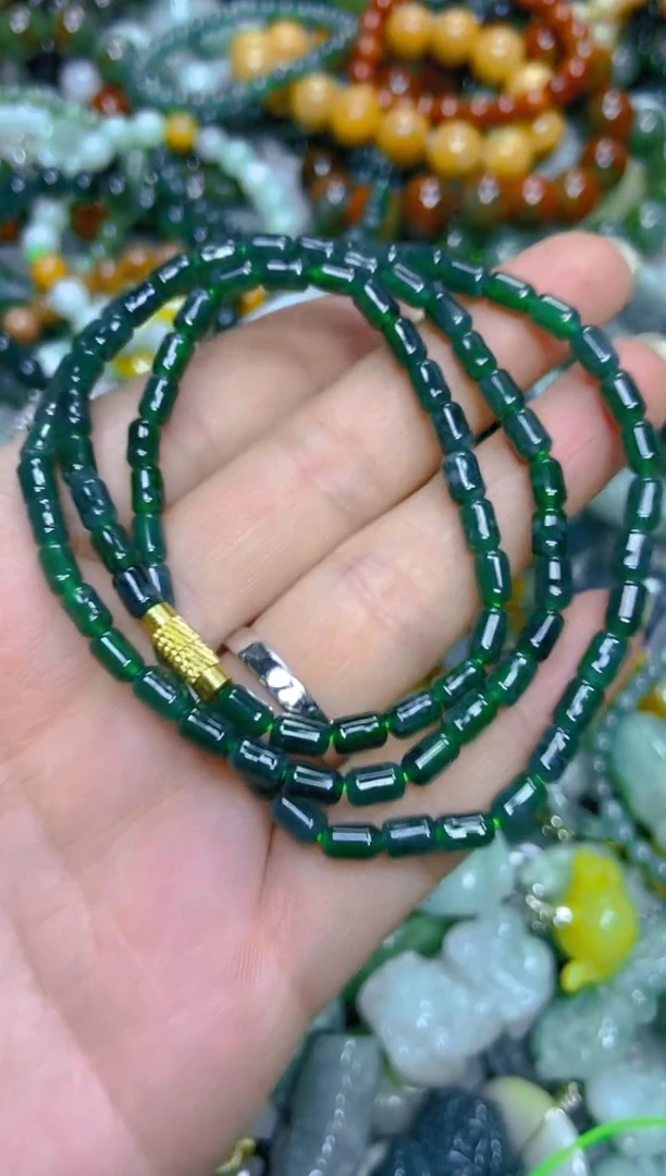 颈饰未镶嵌翡翠5mm