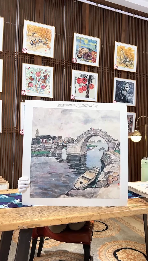 版画版画耿玉琨名章限量版画S