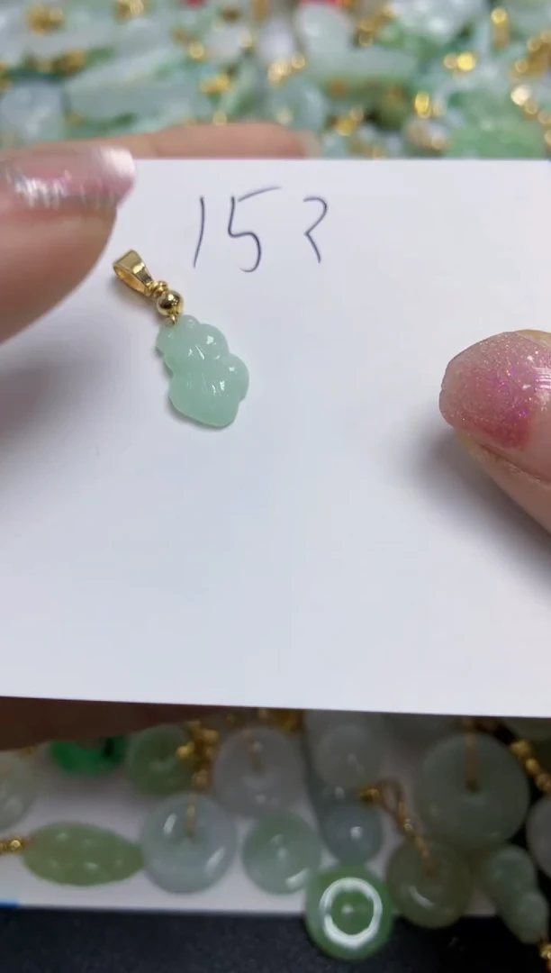 【闪购商品】翡翠颈饰合金天然翡翠A货