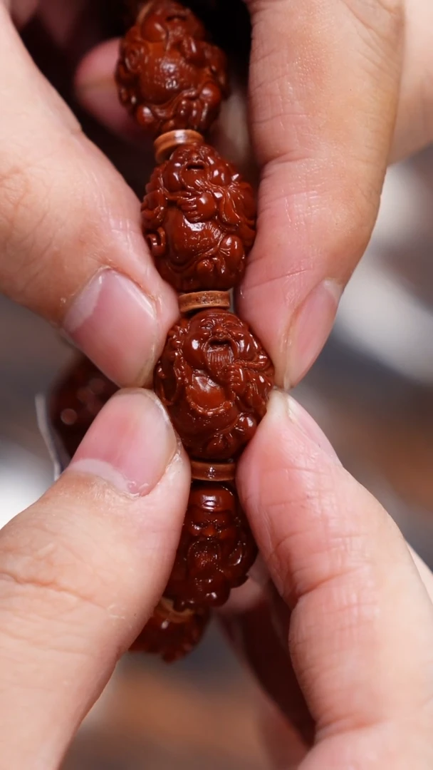 吊坠橄榄核财神回血5号