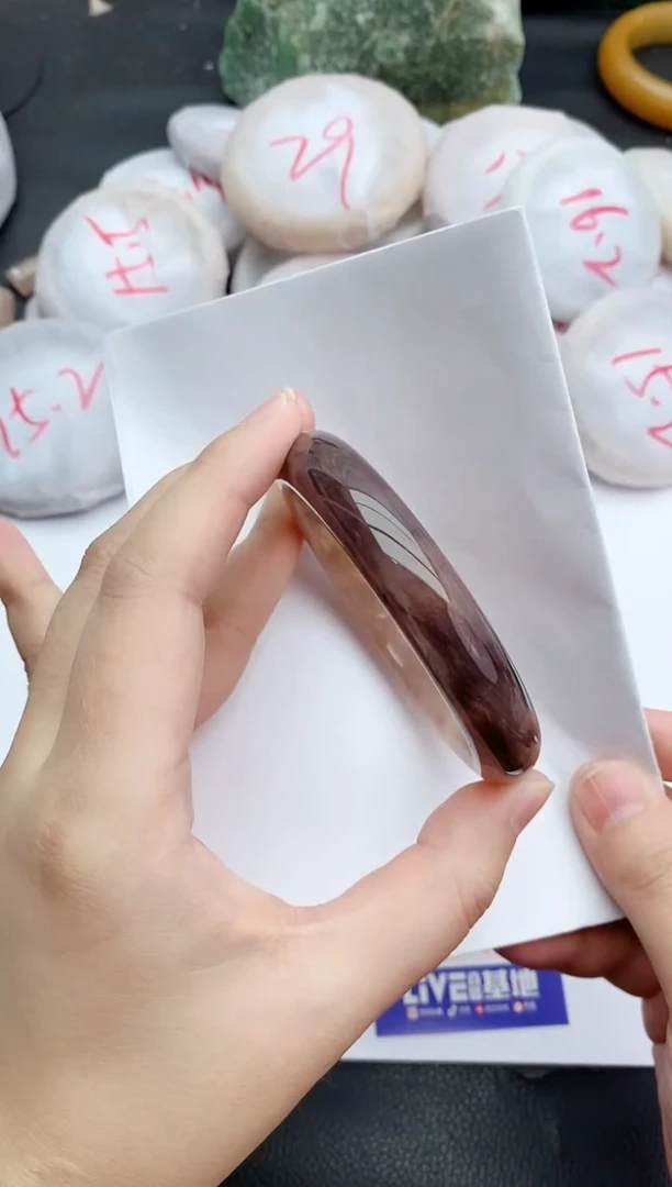 未镶嵌手镯石英质玉61+57/58